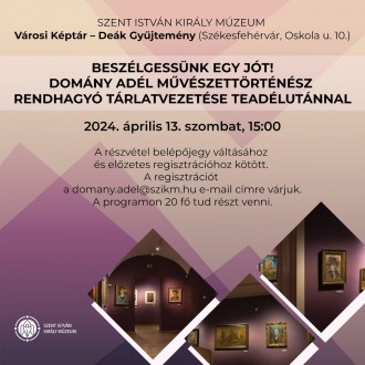 Rendhagyó művészettörténeti előadást tartanak szombaton, a Deák Gyűjteményben